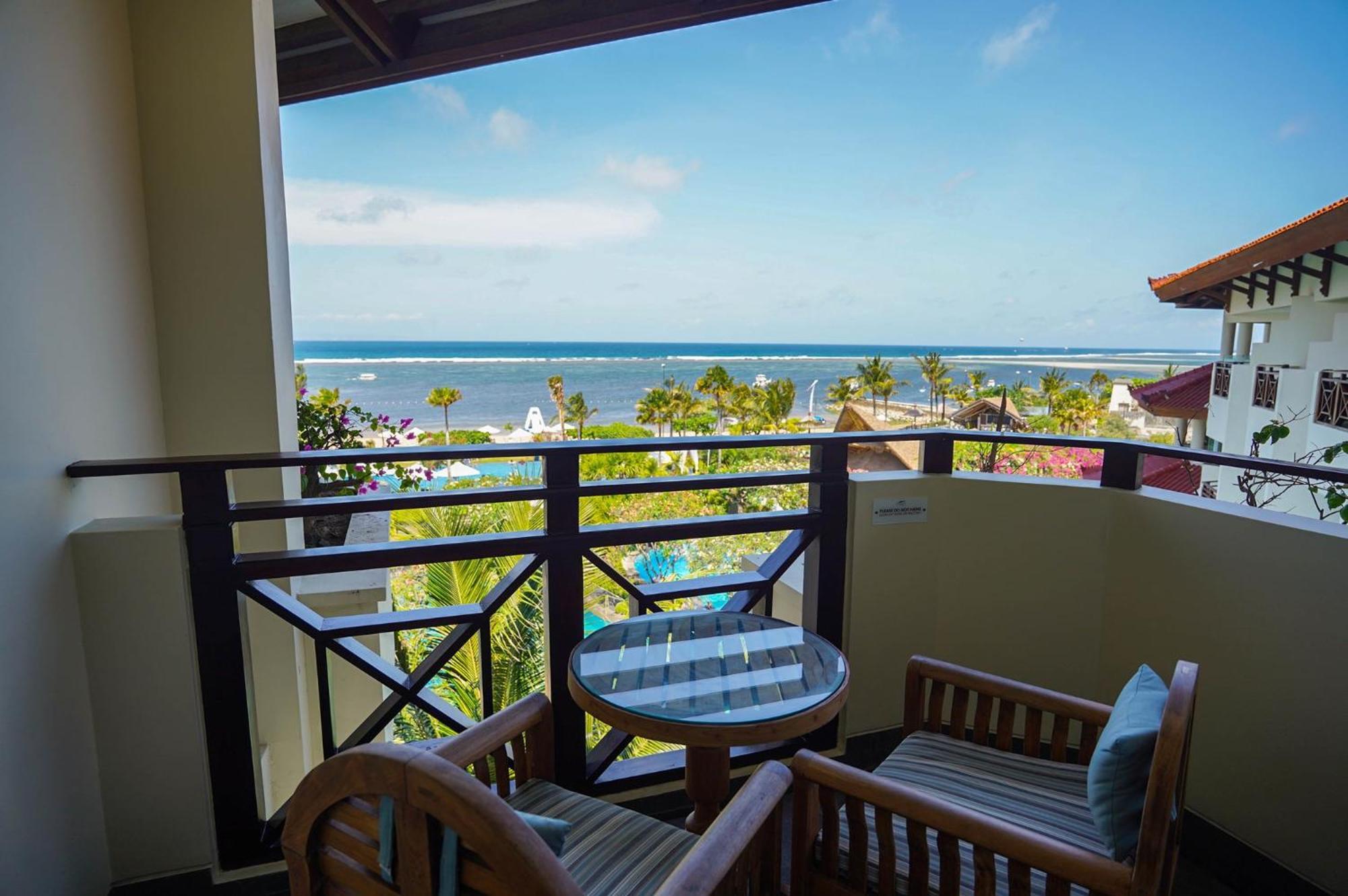 Grand Mirage Resort & Thalasso Bali Nusa Dua  Exterior foto View from a hotel room